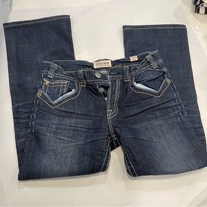 Mek DNM Denim Mens Jeans St.Petersburg Bootcut 32 X 32 Button FLy - FUC